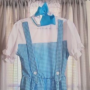 Adult Wizard of Oz Dorothy costume size large